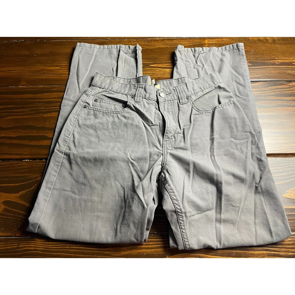 Blue Mountain Pants, Men's Size 32x32, Gray, Straight Leg, Pockets